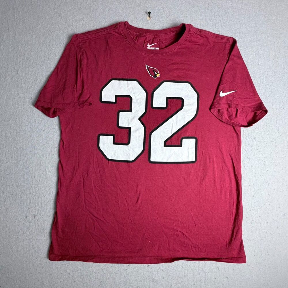 NFL Arizona Cardinals Mathieu Nike Shirt Crimson Red XL Football Sunday Casual